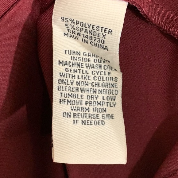 Beige by ECI Burgundy Dress! - Picture 5 of 6